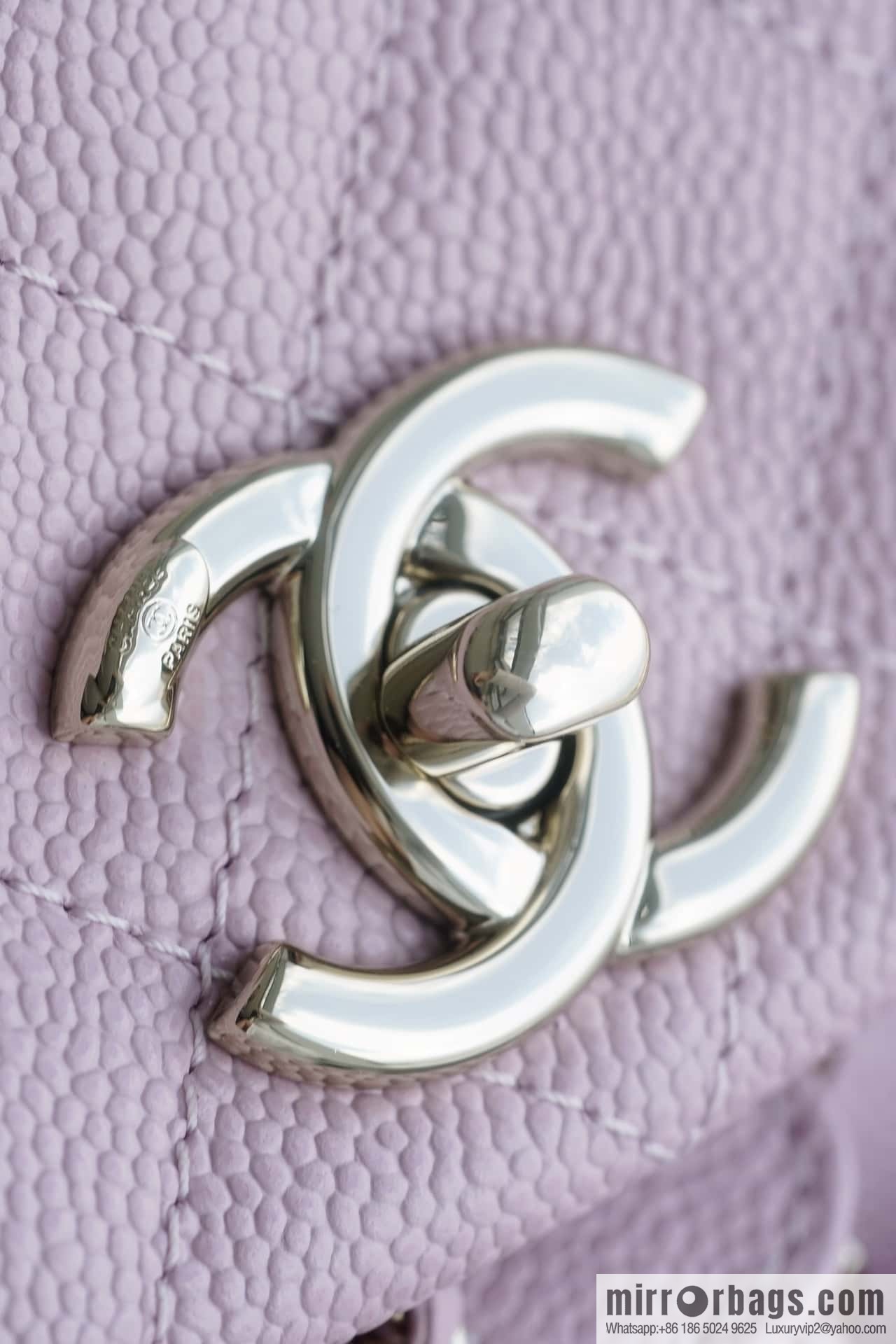 CHANEL Duma backpack, genuine leather, pink medium AS3860.