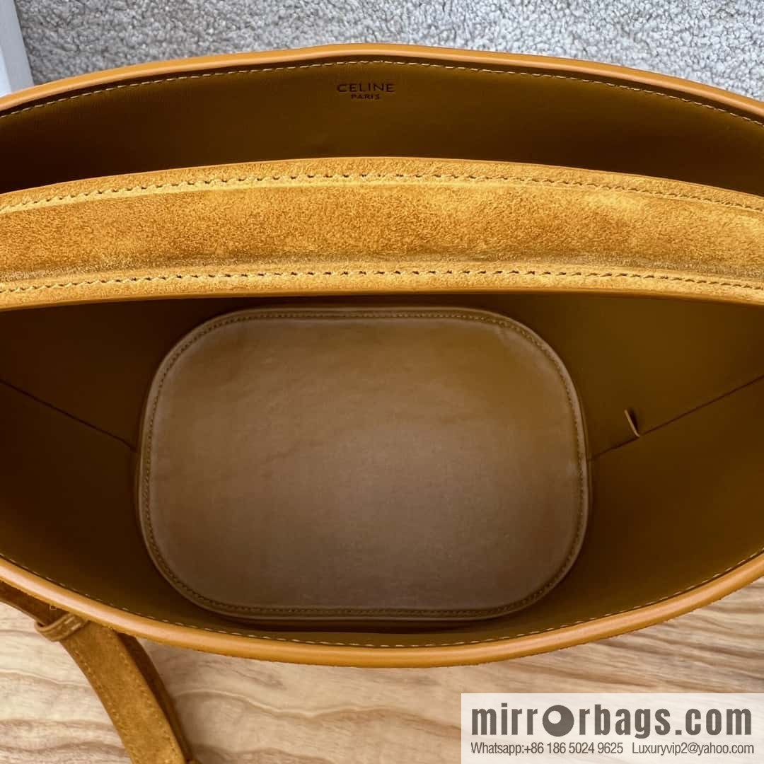 CELINE LOUISE Medium Cowhide Suede Handbag 116613
