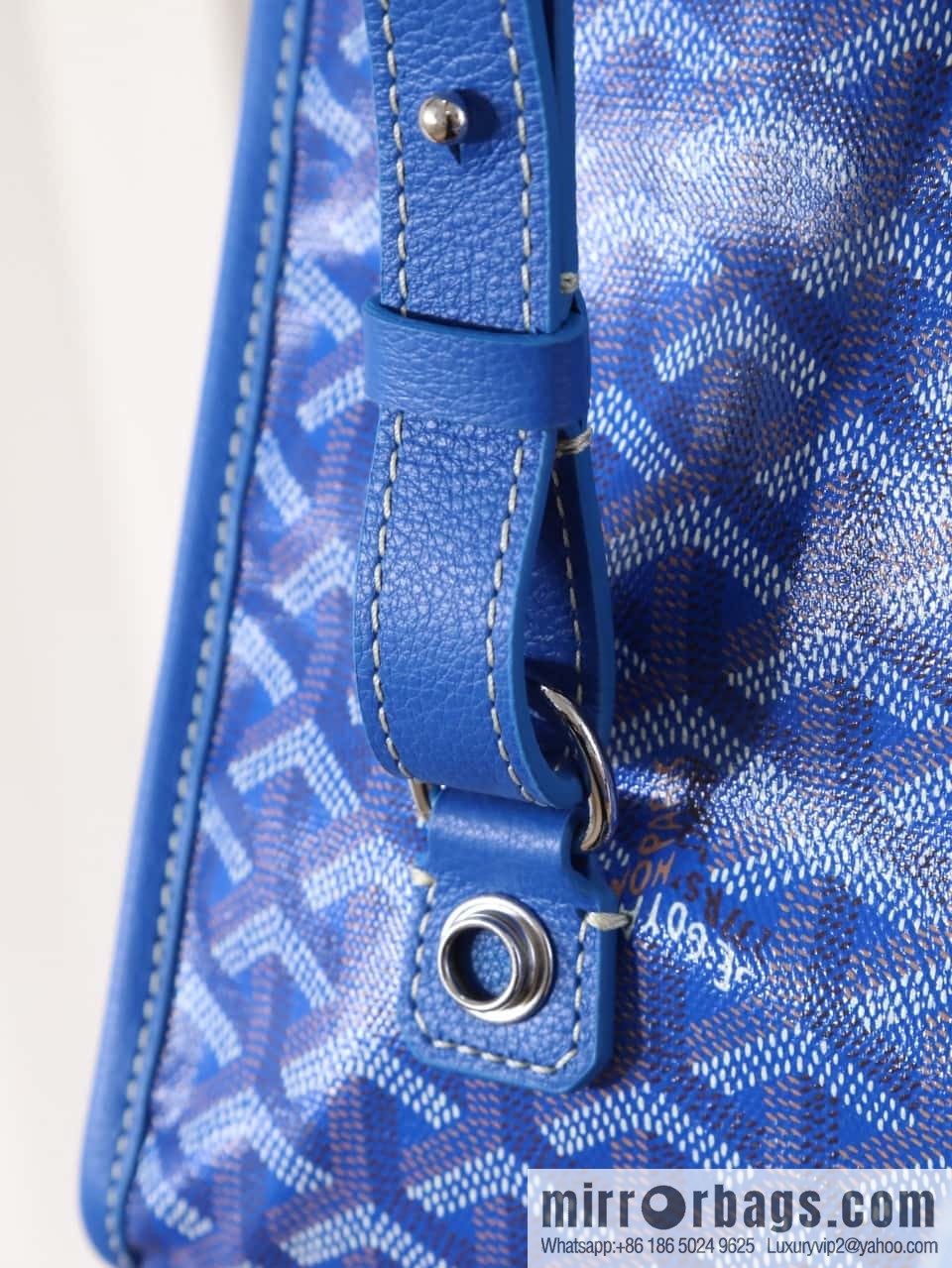 [Premium quality, original materials] Goya original backpack goyard 020237 sky blue