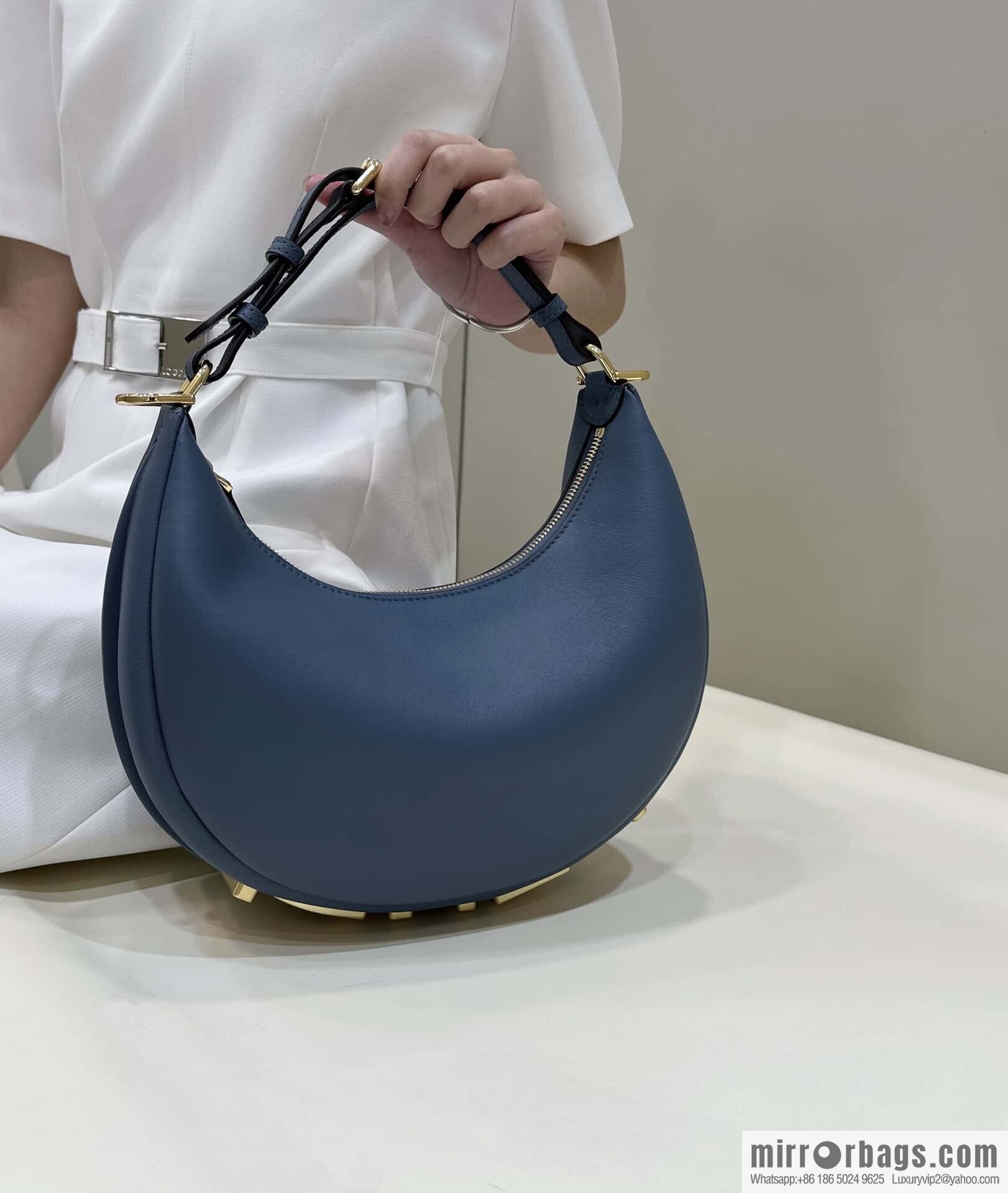 FENDI Fendigraphy model number: 80056m gray blue