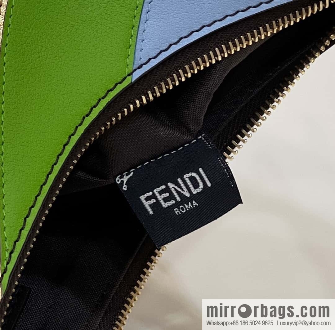 FENDI Fendigraphy armpit bag, model number: 80056m color matching