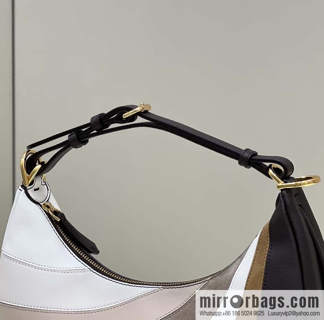 FENDI Fendigraphy armpit bag, model number: 80056m color matching