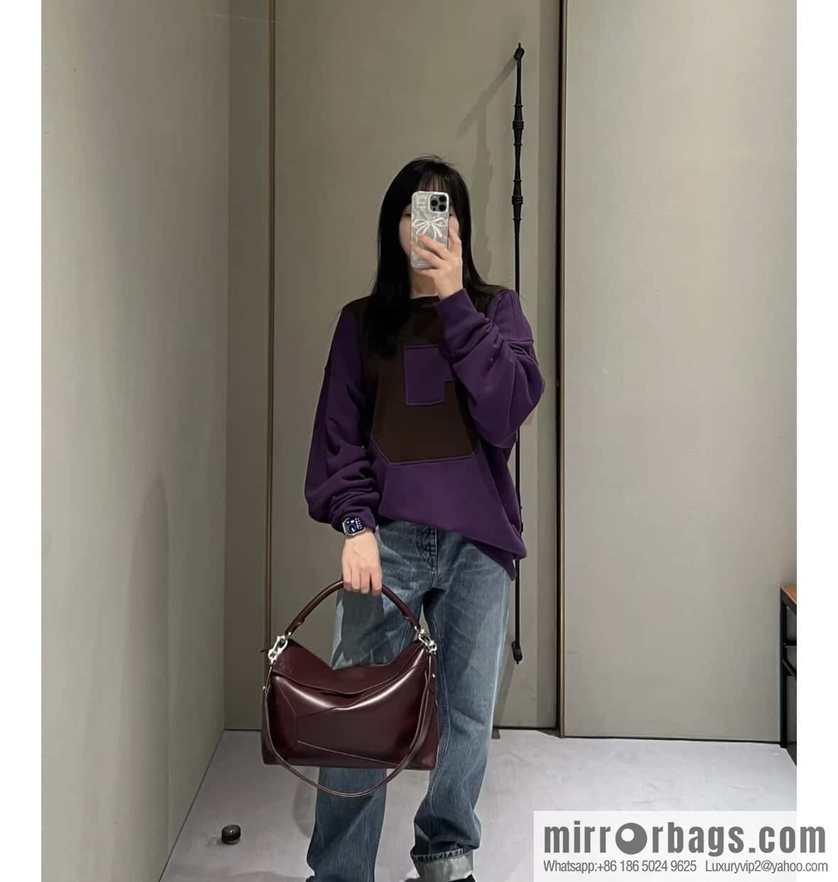 LOEWE new puzzle 0531 burgundy