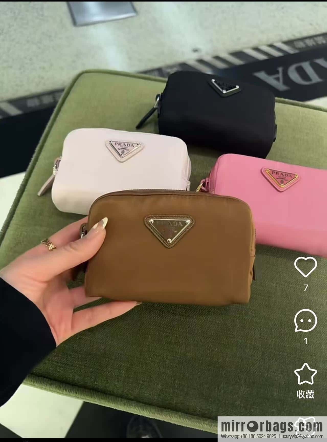 PRADA 🎉 small hand bag 🎉 1NA339 new color🎉🎉