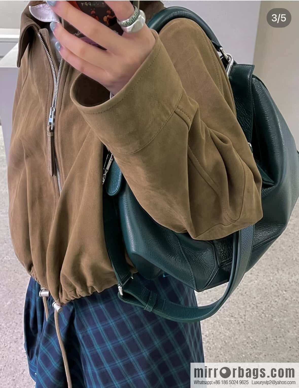 LOEWE new deerskin evergreen green 🌲 puzzle 0158