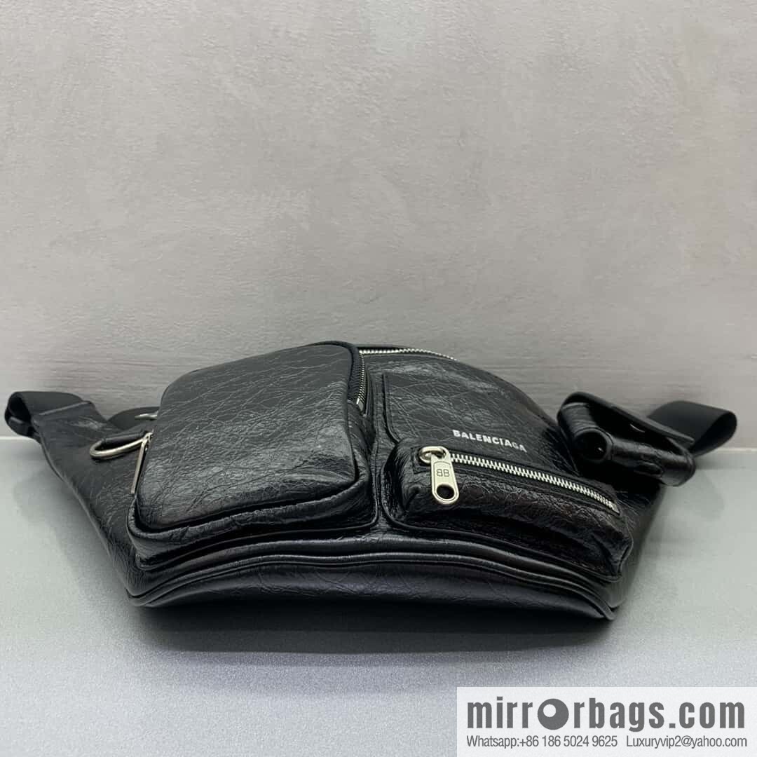 𝐁𝐚𝐥𝐞𝐧𝐜𝐢𝐚𝐠 Paris home, locomotive series multi-pocket fanny pack 703143