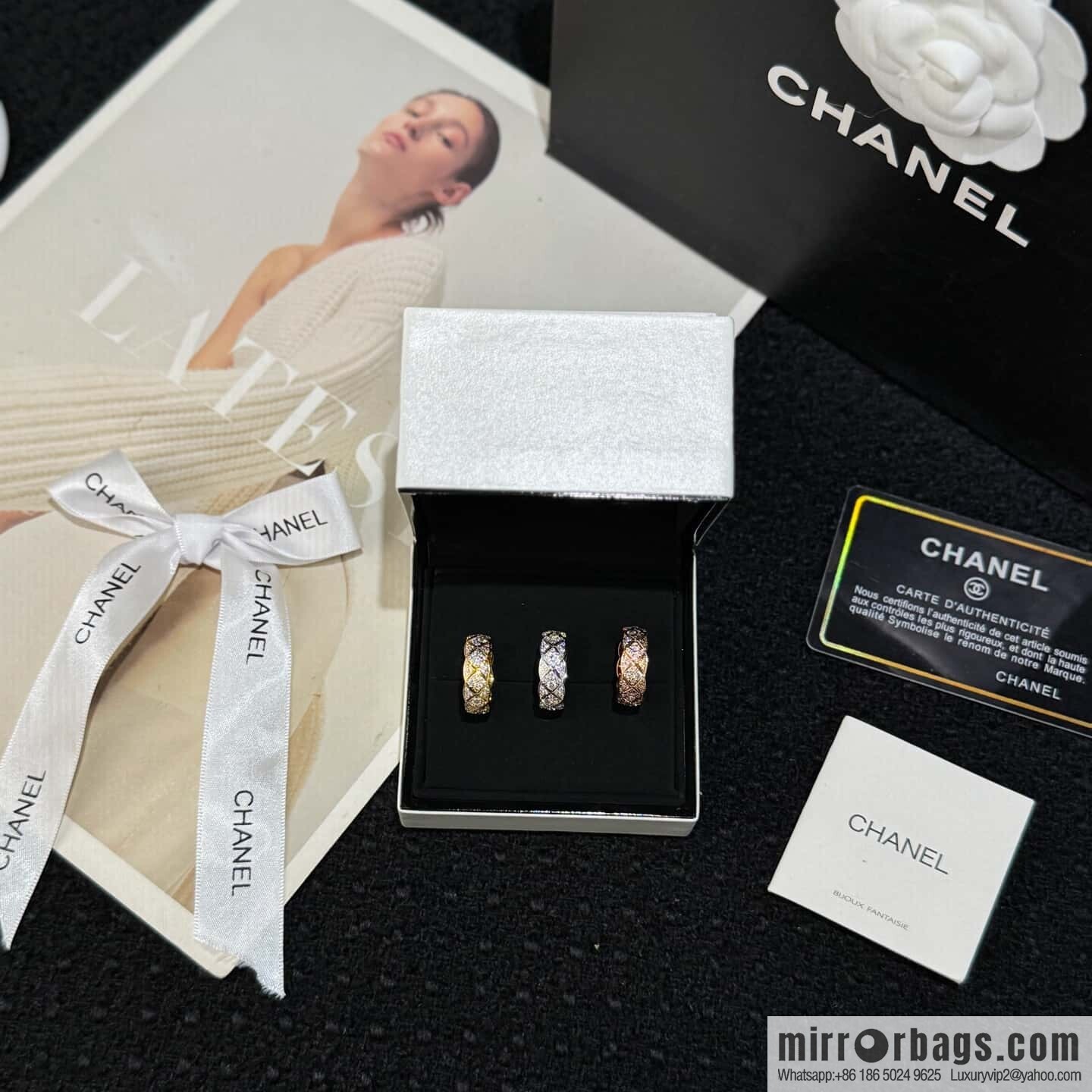 ❗️New ❗️ New ☑️ Chanel COCO CRUSH diamond ring