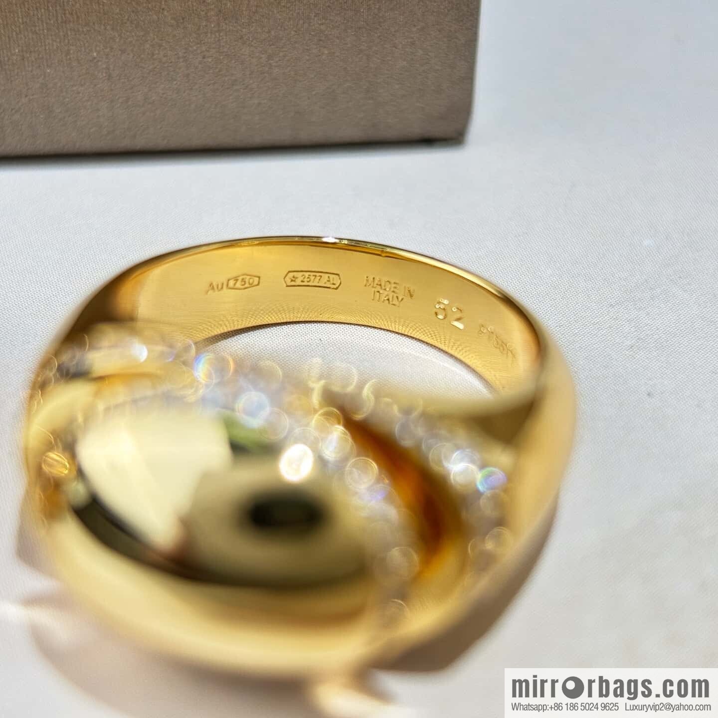 ❗New ❗ ☀ Original ☀️ ☀ BVLGARI Bulgari CABOCHON Oval egg ring with drill ☀