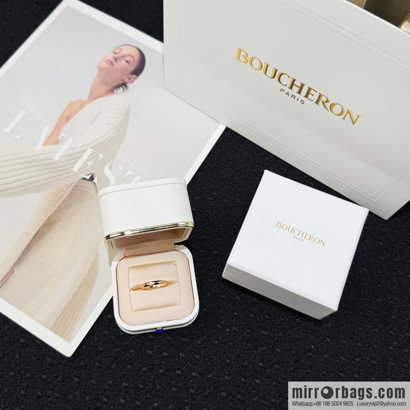 ❗New ❗️ ☀ New BOUCHERON/Boucheron diamond ring ☀️