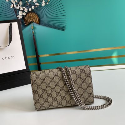 Alternative view of Replica Gucci Dionysus Chain Wallet 401231