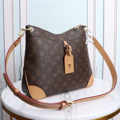 Alternative view of Replica Louis Vuitton Aaa-Odeon Pm M45354 Black/Natural