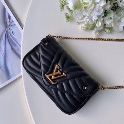 Alternative view of Replica Louis Vuitton New Wave Chain Pochette-M63929