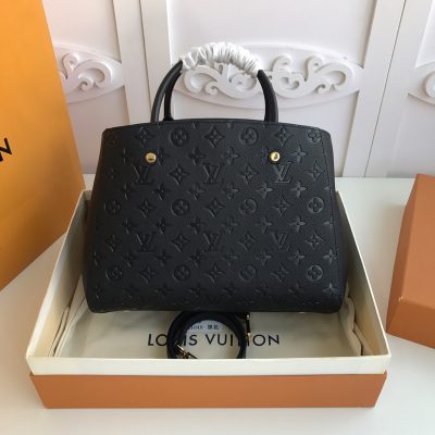 Replica Louis Vuitton Montaigne Mm-M41048 Black