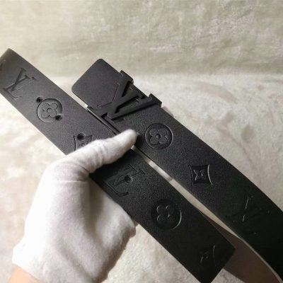 Replica Louis Vuitton Belt L54-70 38Mm Black