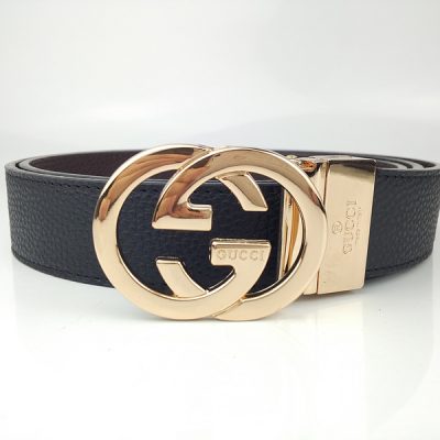 Replica Gucci Belt G334-75 Gold 34Mm