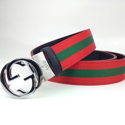 Alternative view of Replica Gucci Belt G315-75 Silver 38Mm