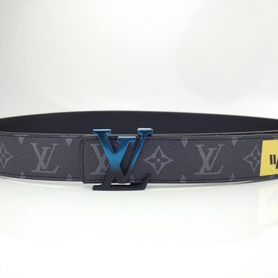 Replica Louis Vuitton Belt L192-80 38Mm Blue