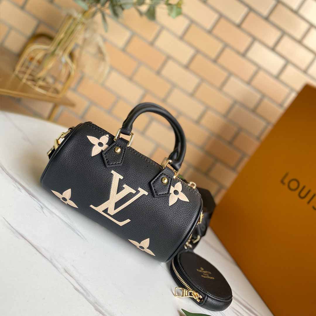 Replica Louis Vuitton Papillon Bb M45707 Pink/Yellow/Black/Blue - Image 2