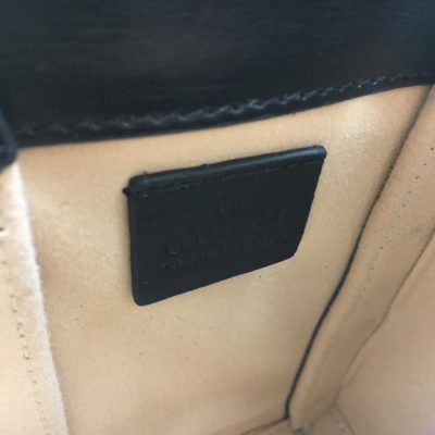 Alternative view of Replica Gucci Horsebit 1955 Mini Bag 625615 Blk/Red/Brown