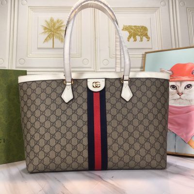 Replica Gucci Ophidia Medium Tote With Web