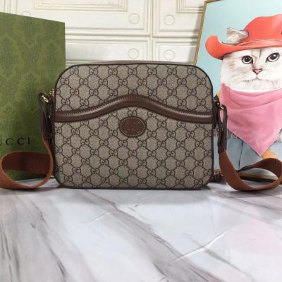 Replica Gucci Messenger Bag With Interlocking G 675891