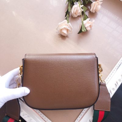 Alternative view of Replica Gucci Horsebit 1955 Mini Bag Brown/Black/White