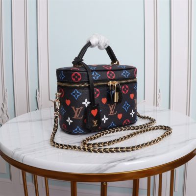 Alternative view of Replica Louis Vuitton Game On Vanity Pm M57482 Black/White