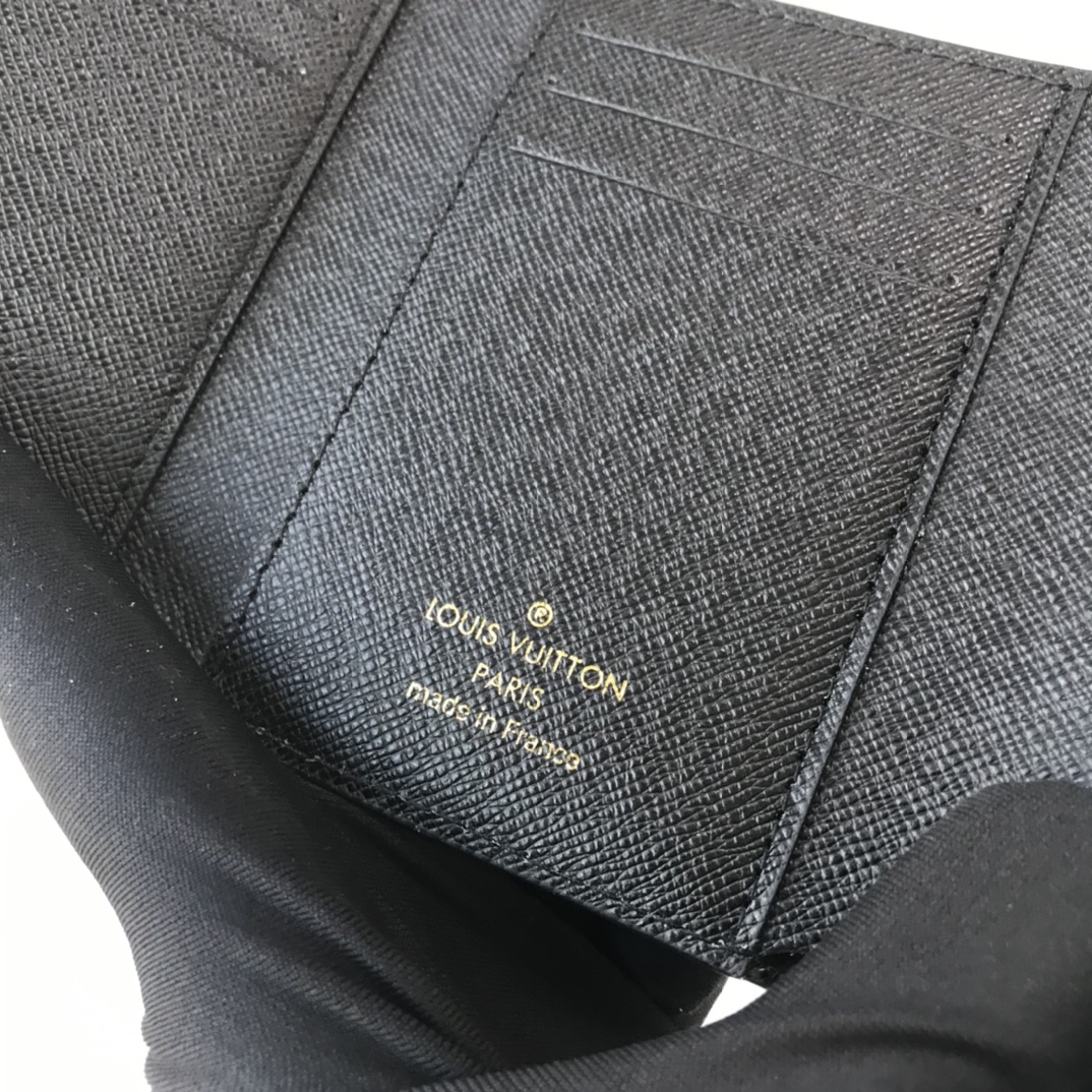 Replica Louis Vuitton Aaa-Game On Zoe Wallet M41938 Black/White - Image 7