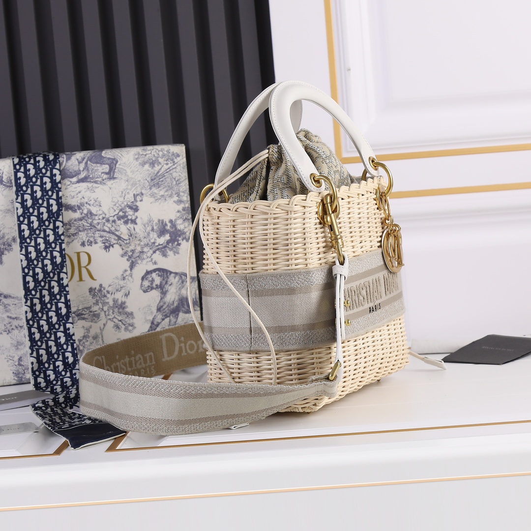 Replica Dior Lady D Bag-Grey - Image 3