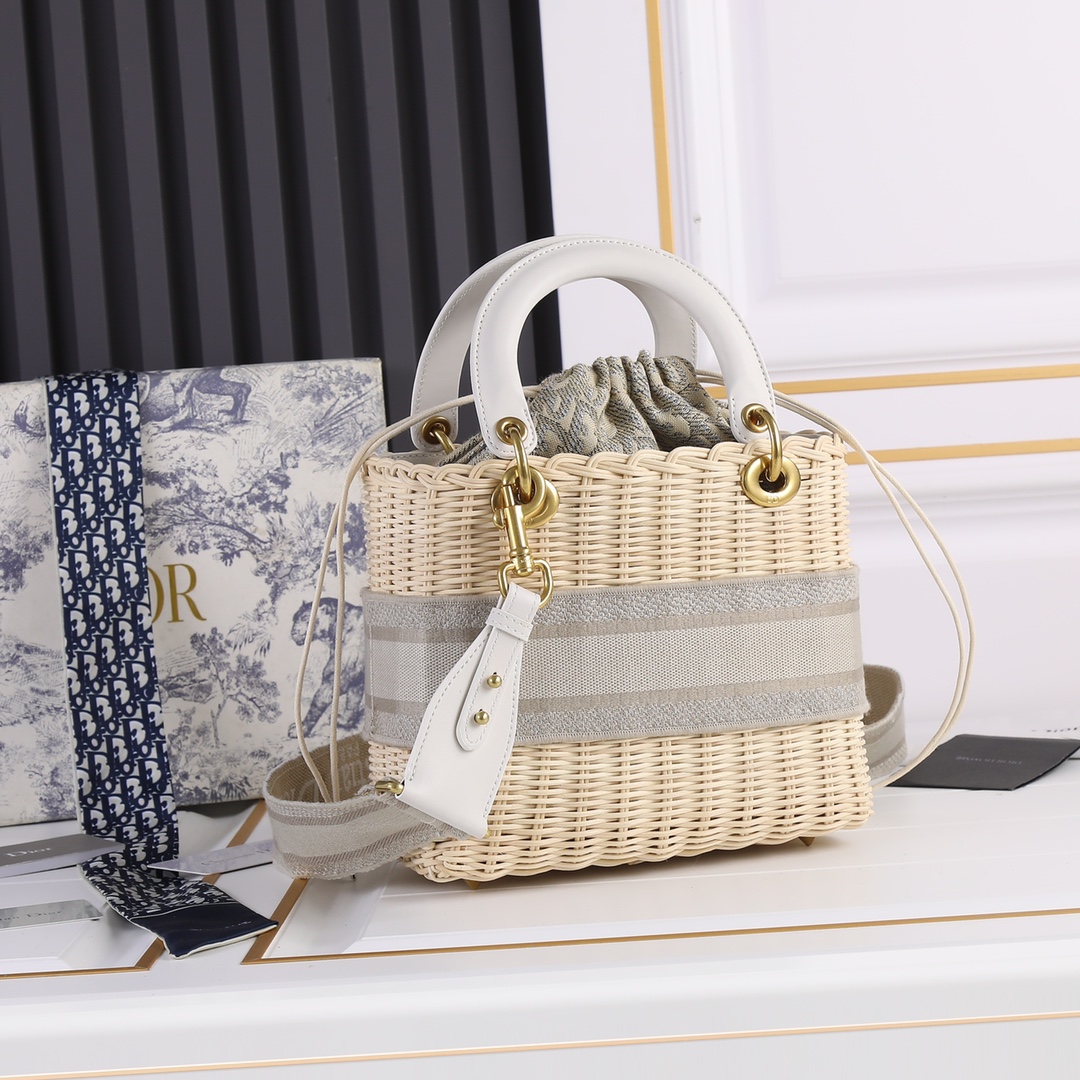 Replica Dior Lady D Bag-Grey - Image 4