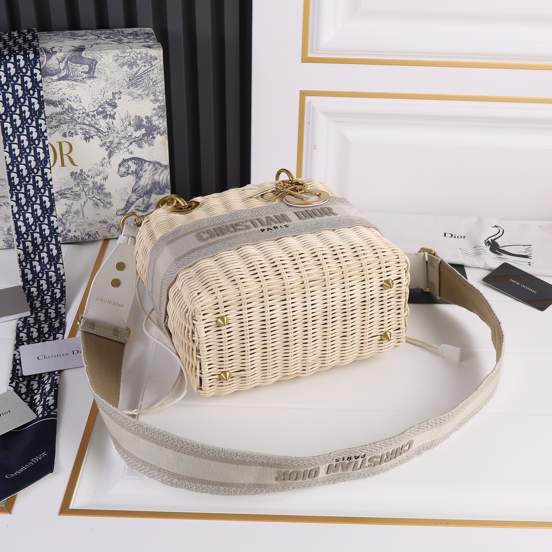 Replica Dior Lady D Bag-Grey - Image 9