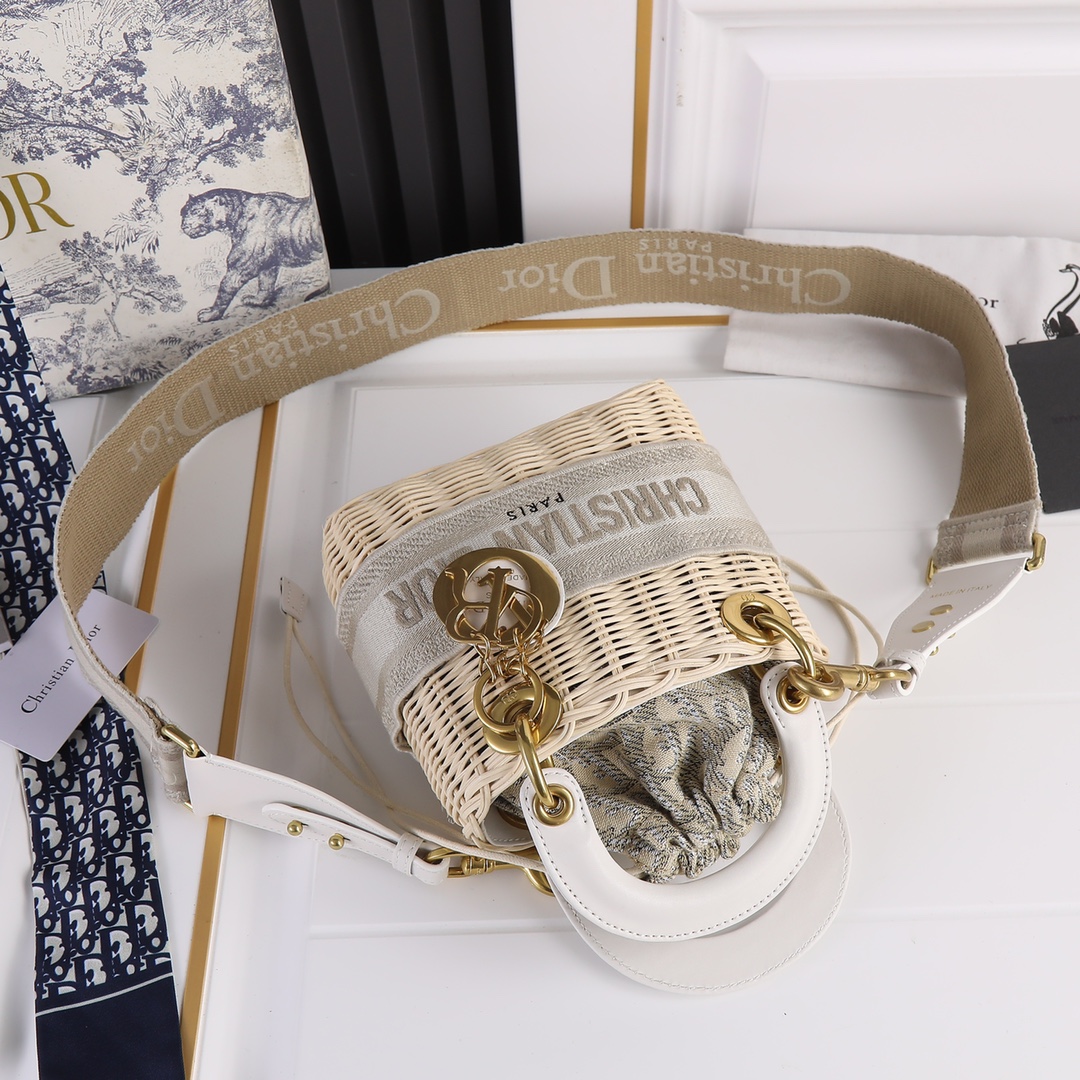 Replica Dior Lady D Bag-Grey - Image 13