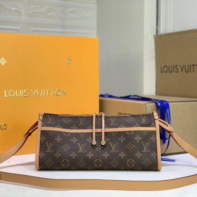 Replica Louis Vuitton Monogram Popincourt Long Bag M40008
