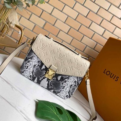 Replica Louis Vuitton Pochette Metis M40780 Beige/Pink/Black/Navy/Red