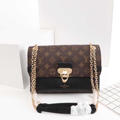 Alternative view of Replica Louis Vuitton Vavin Pm M43931 Black/Red/Navy