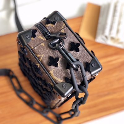 Alternative view of Replica Louis Vuitton Mini Soft Trunk Monogram Canvas
