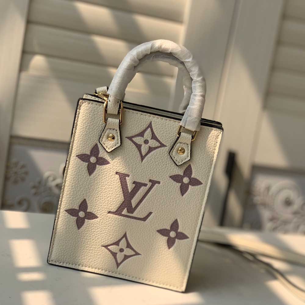 Replica Louis Vuitton Petit Sac Plat M57937 Black/Beige/Brown