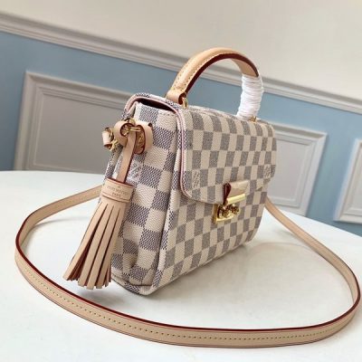 Alternative view of Replica Louis Vuitton Croisette N41581 Beige  AAA Quality