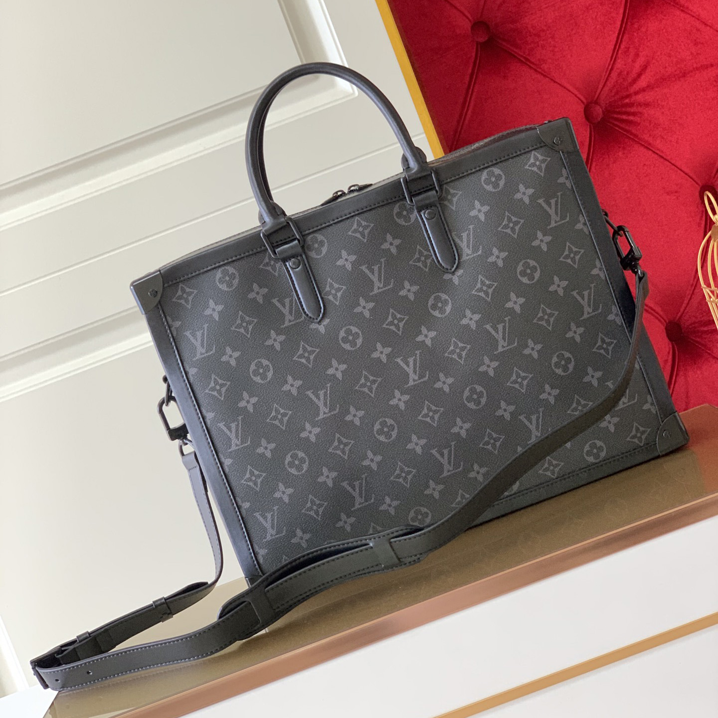 Replica Louis Vuitton Aaa-Soft Trunk Briefcase M44952 - Image 2
