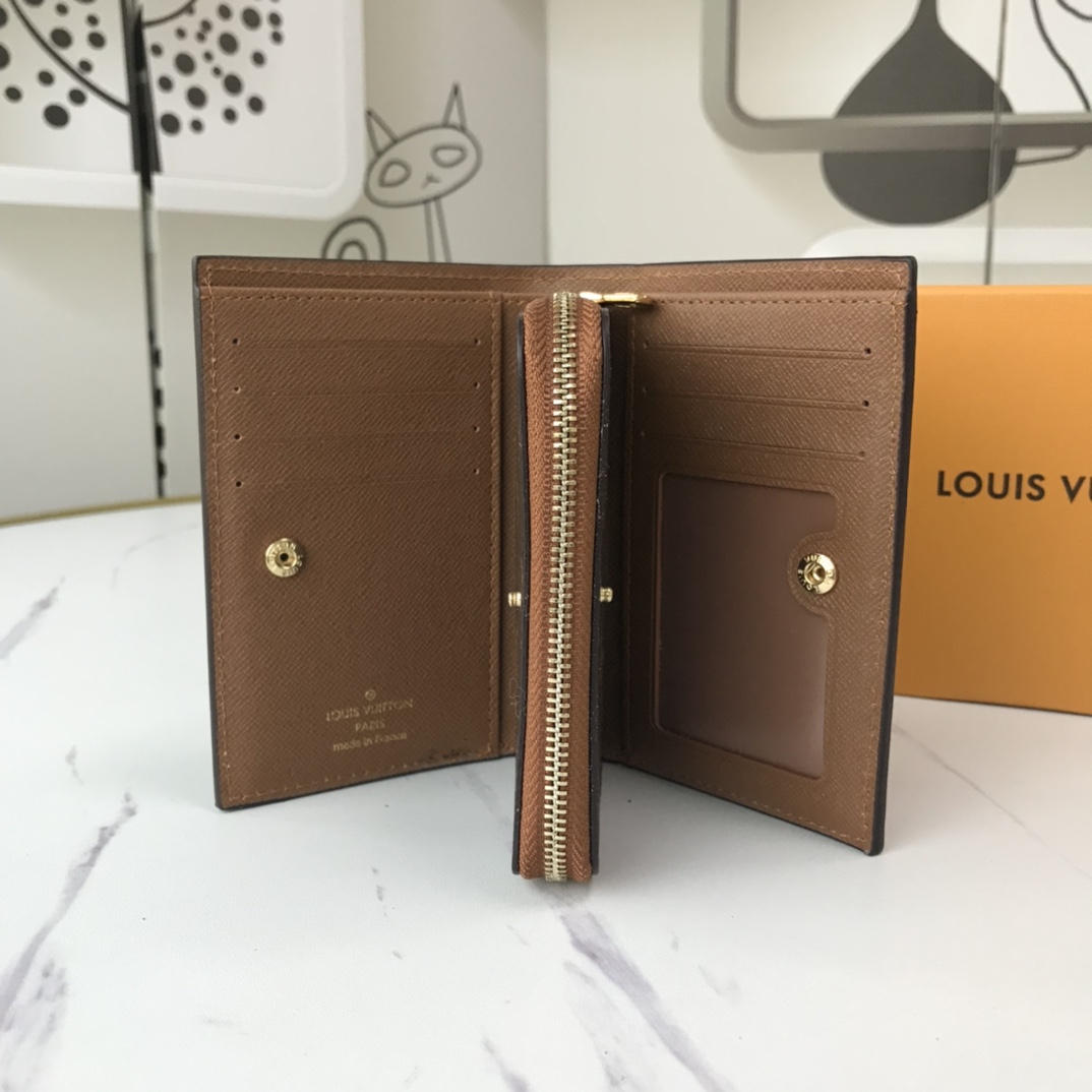 Replica Louis Vuitton Wallet With Zip Compartment M86366 - Image 18