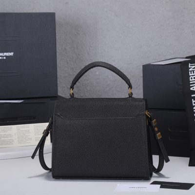 Alternative view of Replica Ysl Cassandra Grain De Poudre Leather Mini Top Handle Bag
