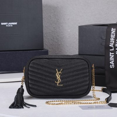Replica Ysl Lou Mini Bag Gold Hardware