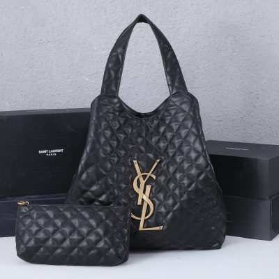 Alternative view of Replica Ysl Aaa-Icare Maxi Shopping Bag With Wallet