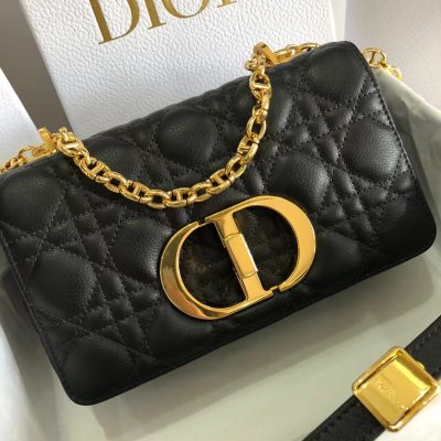 Alternative view of Replica Dior Large Caro Bag In Supple Cannage Calfskin M9243