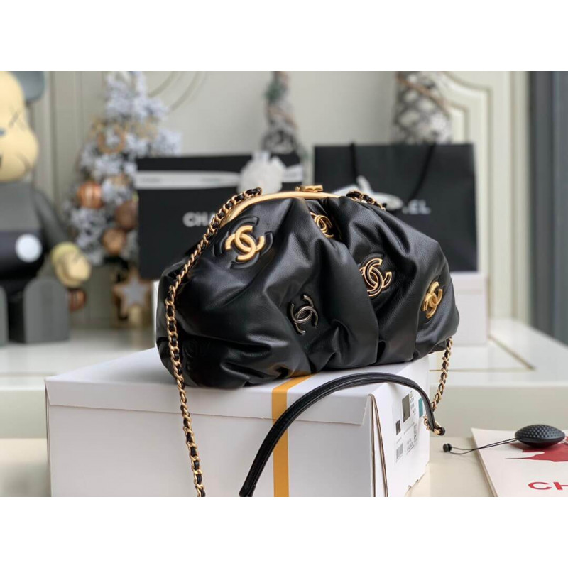 Replica Chanel Calfskin Clutch As2137 - Image 3