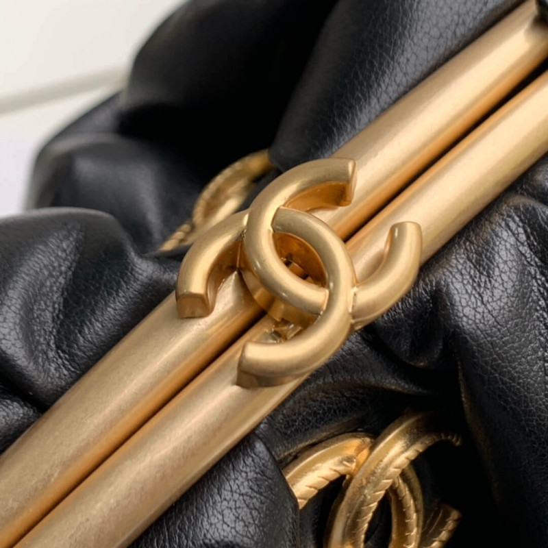 Replica Chanel Calfskin Clutch As2137 - Image 6