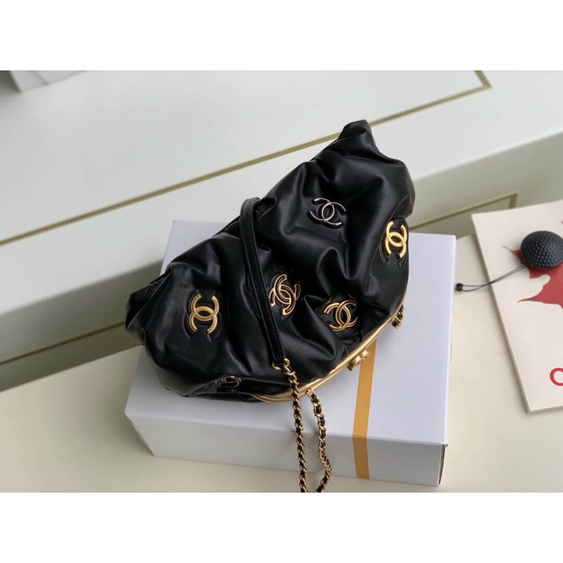 Replica Chanel Calfskin Clutch As2137 - Image 10