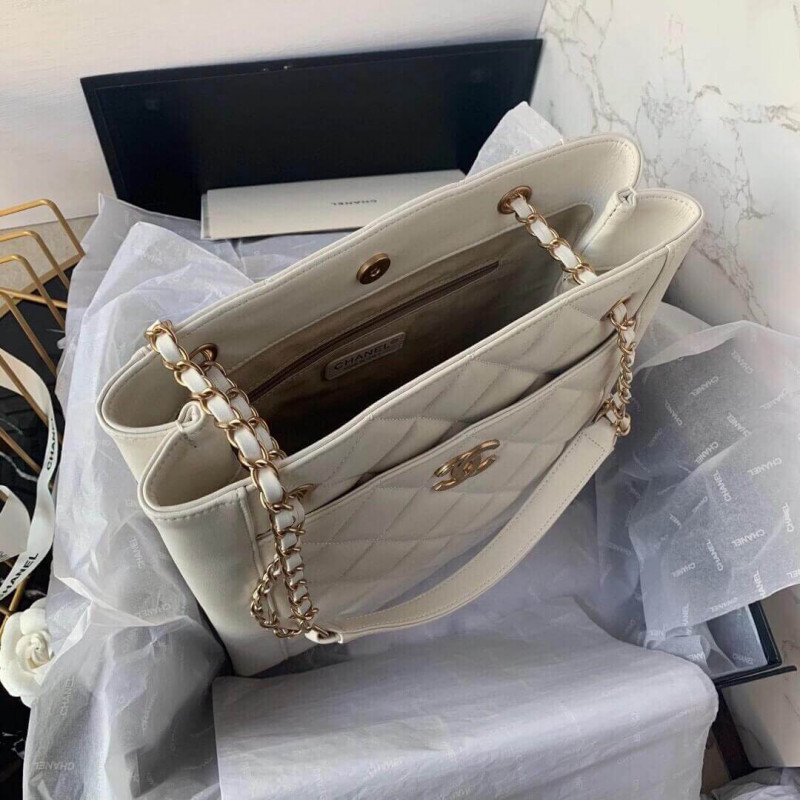 Replica Chanel Calfskin Small Tote As2295 - Image 6