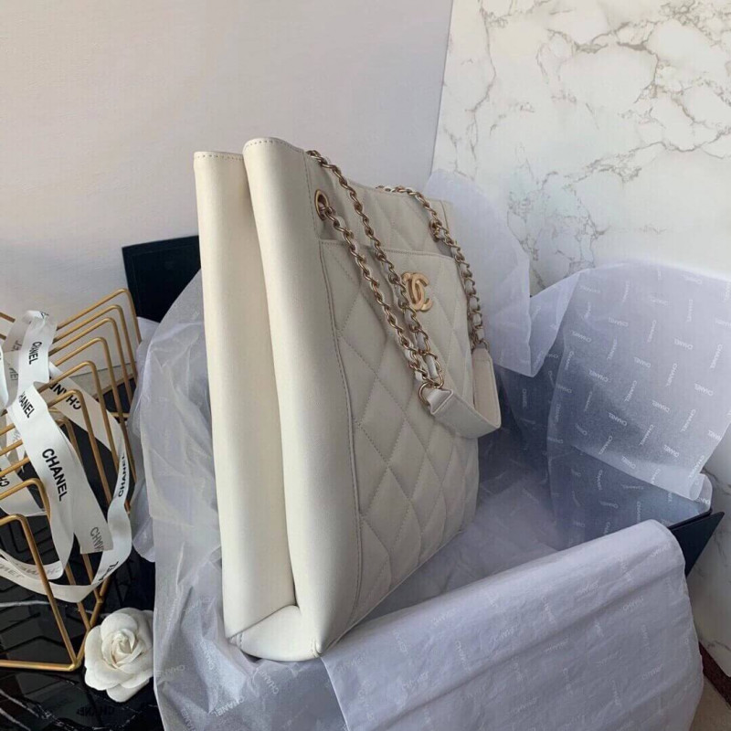 Replica Chanel Calfskin Small Tote As2295 - Image 9