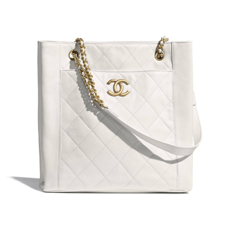 Replica Chanel Calfskin Small Tote As2295